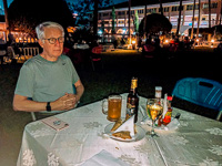 outside dinner at our hotel outside dinner at our hotel