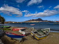 we had perfect light for photography here, these colorful boats are on the side of the water Photo from Susan's Story, we had perfect light for photography here, this colorful boat is on the side of the water