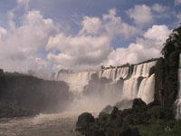 Iguazu Falls from the bottom again Susan's Story, another view of Iguazu Falls from the bottom