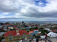 A view of Punta Arenas from a hill in the city Susan's Story, A view of Punta Arenas from a hill in the city