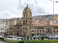 The Cathedral San Francisco near the witches market in La Paz, Bolivia Susan's Story, The Cathedral San Francisco near the witches market in La Paz, Bolivia