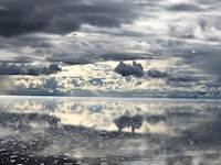 the flooded Uyuni salt flats Susan's Story, the flooded Uyuni salt flats