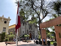 A cathedral we saw in Miraflores Susan's Story, A cathedral we saw in Miraflores