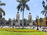 A cathedral on the main square in Lima, Peru Susan's Story, A cathedral on the main square in Lima, Peru