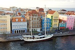 Curacao, The view of old town from our ship Susan's Story, Curacao, the view of old town from our ship