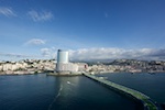 The view from our cruise ship Insignia in Martinique Photo from Susan's Story, The view from our cruise ship Insignia in Martinique
