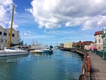 Along the river in Bridgetown Photo from Susan's Story, Barbados, Along the river in Bridgetown