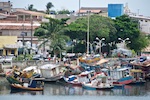 Natal, Brazil. Photo from Susan's Story, colorful fishing boats we saw as we sailed into Natal Natal, Brazil. Photo from Susan's Story, colorful fishing boats we saw as we sailed into Natal