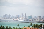 Recife, Brazil. Wide landscape photo of our cruise ship Insignia docked in Recife. Recife, Brazil. Photo from Susan's Story, Wide landscape photo of our cruise ship Insignia docked in Recife.