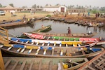 Cotonou, Benin, Boats on Calavi Harbor on Lake Nokoue Cotonou, Benin, Photo from Susan's Story, Boats on Calavi Harbor on Lake Nokoue