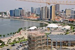 Luanda, Angola. View of The Marginal from the Fortress of São Miguel Luanda, Angola. Photo from Susan's Story, View of The Marginal from the Fortress of São Miguel.