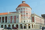 Luanda, Angola. The classic photo in Luanda is of the Banco National de Angola Luanda, Angola. Susan's Story, The classic photo in Luanda is of the Banco National de Angola