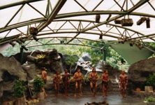 Australian aborigines cultural center Photo from Susan's Story, a show at the Australia aboriginal culture center