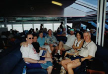 our group on the boat heading out to the great barrier reef Photo from Susan's Story, our group on the boat heading out to the great barrier reef