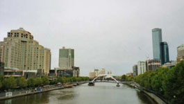 Melbourne Australia Photo from Susan's Story, Melbourne Australia from the river