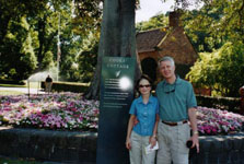 Susan and Hugh at Cook's cottage Susan's Story, Susan and Hugh at Cook's cottage
