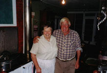 our host for our night stay on the farm Susan's Story, our hosts for tonight stay on the farm