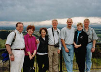 our group on top of amount near Christchurch New Zealand Susan's Story, our group on the top of a mountain near Christchurch New Zealand