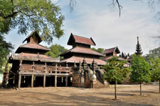 teak Monastery   Photo from Susan's Story, teak Monastery