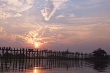 the worlds longest teak bridge! Photo from Susan's Story, the worlds longest teak bridge!