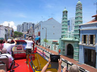 a view from our bus in Singapore Photo from Susan's Story, a view from our bus in Singapore