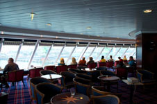 we've been here before and spent a lot of time. Were looking out the window of the ship. Photo from Susan's Story, the crows nest observation windows of our ship