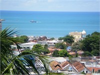 the Atlantic Ocean from the hill overlooking Macio Photo from Susan's Story, the Atlantic Ocean from the hill overlooking Macio