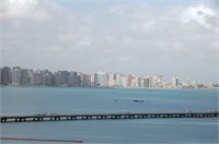 the beautiful city of Fortaleza Brazil Photo from Susan's Story, the beautiful city of Fortaleza Brazil on the Atlantic Ocean from our ship