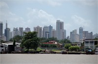 the large city of Belem Brazil Photo from Susan's Story, the large city of Belem Brazil from the Amazon