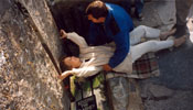 Susan kissing the Blarney Stone Photo from Susan's Story, Susan kissing the Blarney Stone