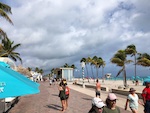 the boardwalk in Hollywood was excellent.  We had a long walk. Susan's Story, the boardwalk in Hollywood Florida