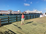 Susan in Cozumel Photo from Susan's Story, Susan in Cozumel with the ship in the background