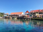 the tender port in Roatan, Honduras Photo from Susan's Story, the tender port in Roatan, Honduras
