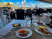 Photo from Susan's Story, Eating breakfast outside of the Terrace Restaraunt