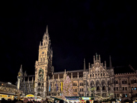 Photo from Susan's Story, City Hall in Munich at night