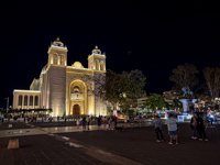 Photo from Susan's Story, the cathedral in San Salvadore at night