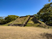 Photo from Susan's Story, the pyramid in Cihuatan