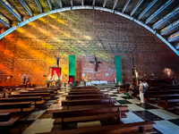 Photo from Susan's Story, inside the Rosary Church in San Salvadore