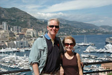 Photo of Susan and Hugh in Monaco Photo of Susan and Hugh in Monaco