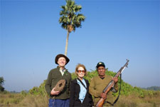Photo of Susan and Hugh at the Sundarbans in Bangladesh Photo of Susan and Hugh at the Sundarbans in Bangladesh