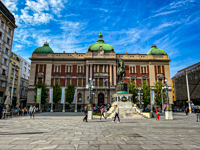 Photo from Susan's Story, Republic Square in Belgrade