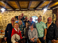 Our group at ouf farewell dinner in Konavle, Croatia Photo from Susan's Story, Our group at ouf farewell dinner in Konavle, Croatia