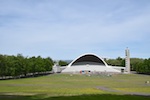 The ampitheater where started the Singing Revolution in the Baltics, freeing them from Soviet rule. Photo from Susan's Story, Europe 2018, The ampitheater where started the Singing Revolution in the Baltics, freeing them from Soviet rule.