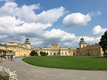 The front of Wilanow Palace Photo from Susan's Story, Europe 2018, The front of Wilanow Palace