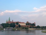 Wawel Castle from across the river Photo from Susan's Story, Europe 2018, Wawel Castle from across the river