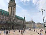 City Hall in downtown Hamburg Photo from Susan's Story, Europe 2018, City Hall in downtown Hamburg