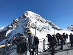 The observatory at the top of Jungfraujoch Photo from Susan's Story, Europe 2018, The observatory at the top of Jungfraujoch