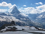 The Matterhorn from our view on the Gornergrat Photo from Susan's Story, Europe 2018, The Matterhorn from our view on the Gornergrat