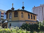 The preserved wooden houses on Chumbarovka Street in Arkhangelsk, Russia Photo from Susan's Story, Europe 2018, The preserved wooden houses on Chumbarovka Street in Arkhangelsk, Russia