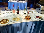 The food Mario and his team cooked in today's cooking demo Photo from Susan's Story, Europe 2018, The food Mario and his team cooked in today's cooking demo